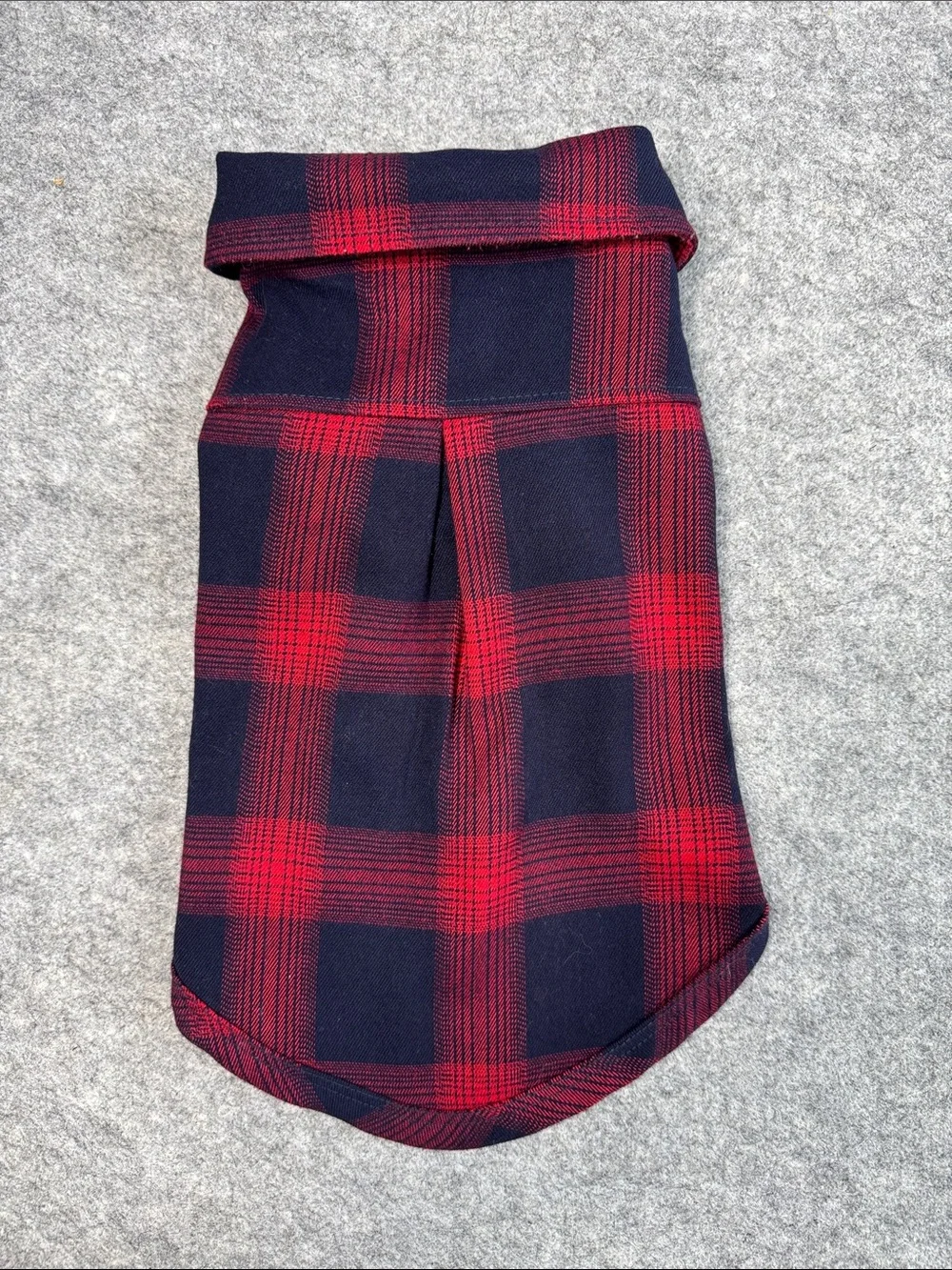 Lot of 3 Plaid Dog Shirts Small 7-10 lbs Button Front Pet Clothes